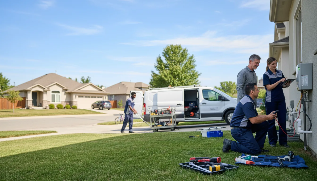 Tankless water heater service in Crittenden, KY